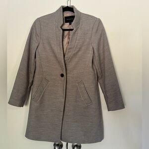 Banana Republic Women's Light Gray Coat